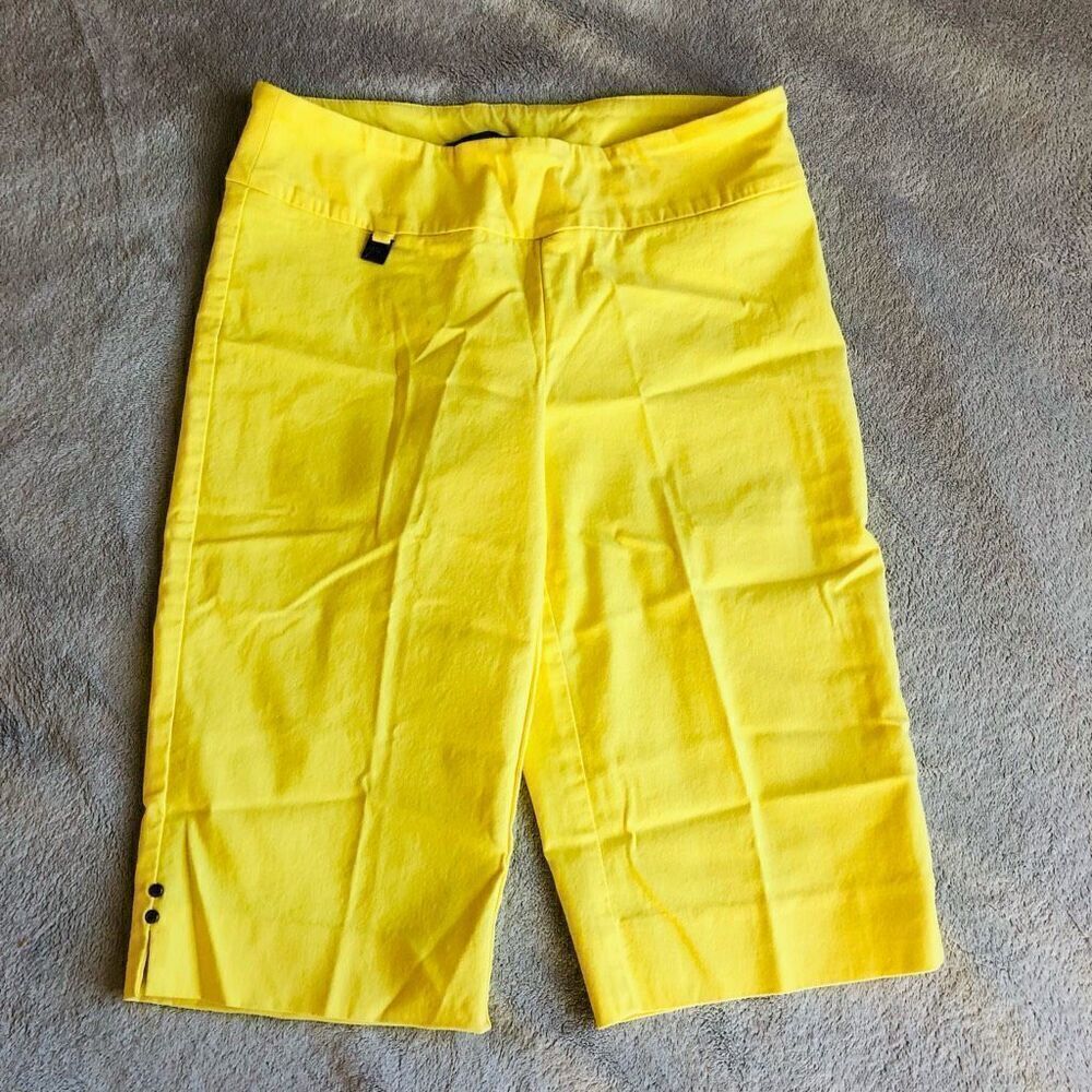 Up! Golf and Casual Yellow Bermuda Shorts